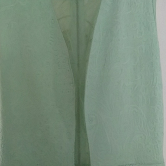Mint Peplum Dress - Picture 4 of 5